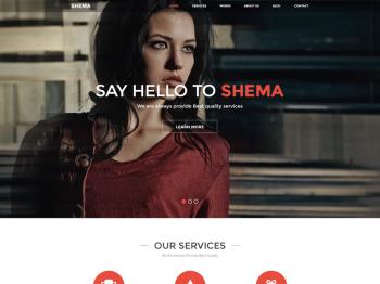 Shema - Creative One Page Joomla Template